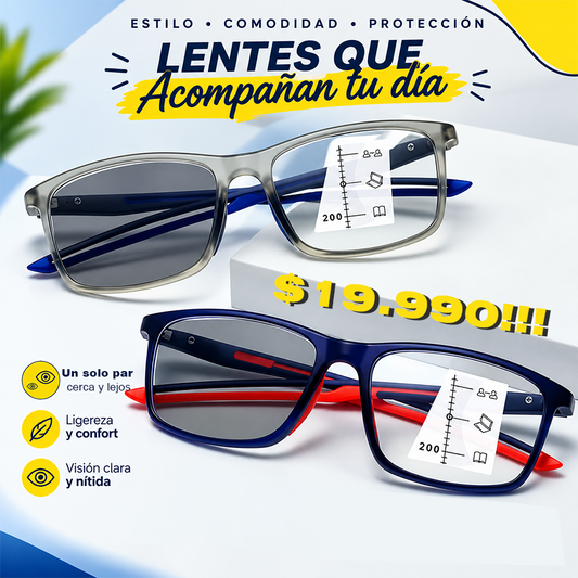 VisionPlus™ - Gafas Multifocales 2 en 1